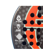 Sergio Tacchini Padel Racket Top Play red with best playability