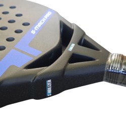 Padelschläger Toalson S-Mach Pro Padelschläger mit Stabilisationtechnologie für Turnier Padelspieler