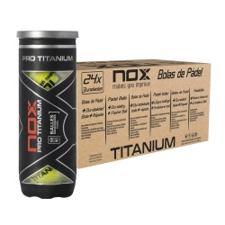 Nox Pro Titanium Padelbälle 24x 3er Dosen im Karton